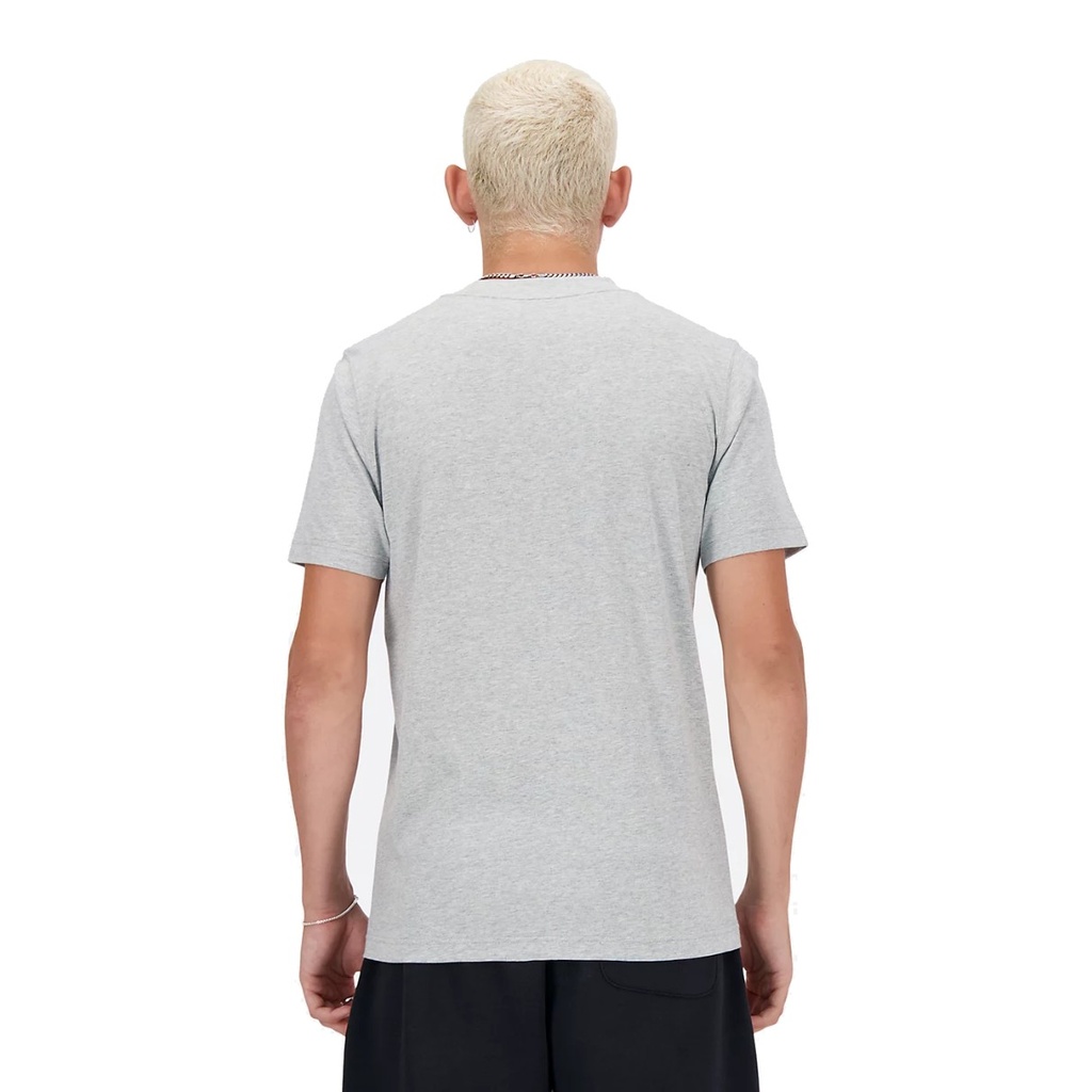 Camisetas NEW BALANCE Sport Essentials Logo MT41502 AG Gris 3