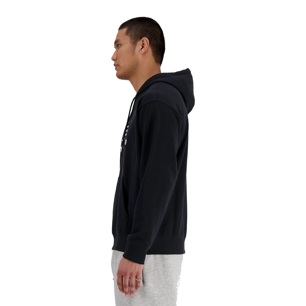 Sudaderas NEW BALANCE Sport Essentials French Terry Logo Hoodie MT41501 BK Negro 2