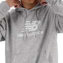 Sudaderas NEW BALANCE Sport Essentials French Terry Logo Hoodie MT41501 AG Gris 4