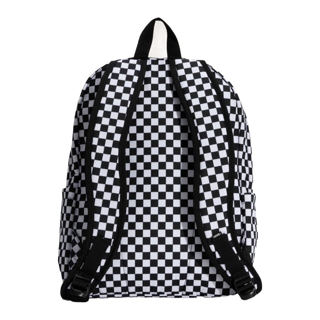 Mochila Vans Old Skool Check Negro/Blanco