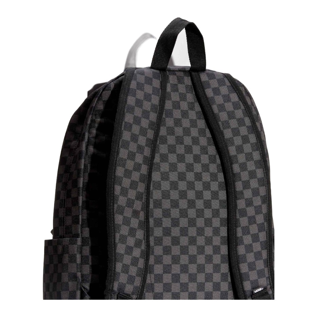 Mochila Vans Old Skool Check Negro/Gris carbón