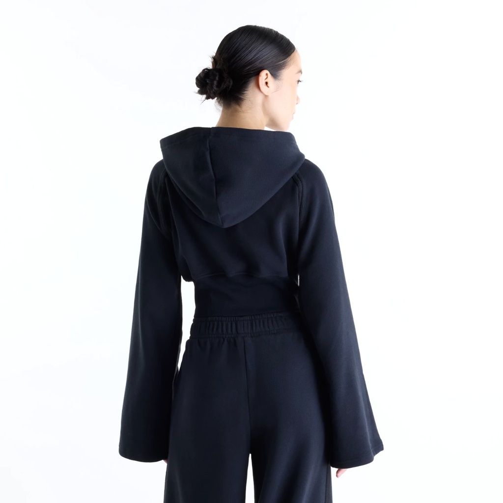Sudadera New Balance Brushed Coastal Fleece Full Zip Black