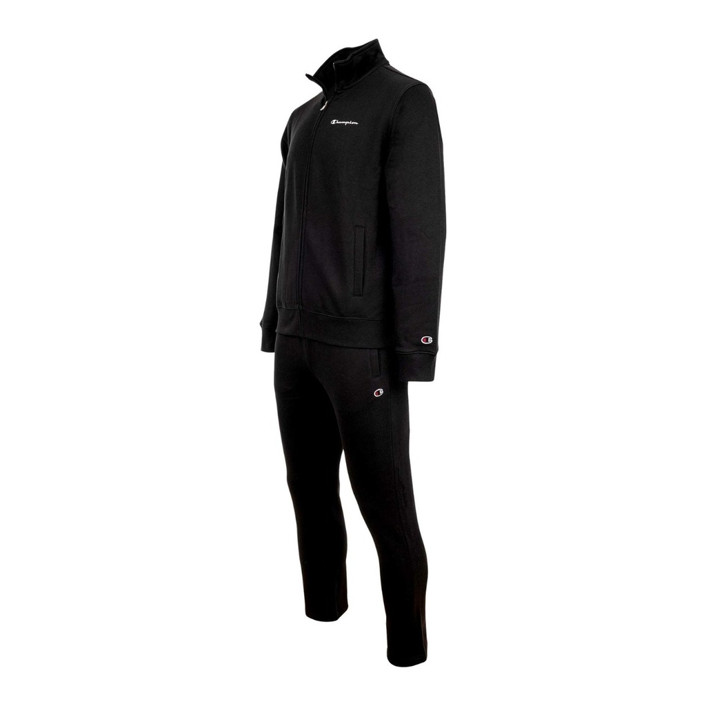 Chándal Champion Basic Fleece 280 Negro