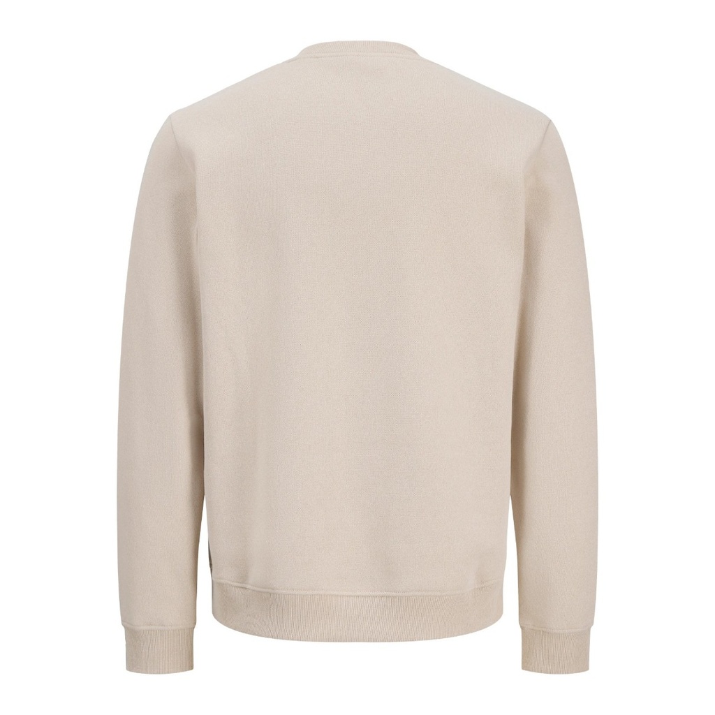 JJBENSON Sweat Crew Neck Moonbeam - espalda