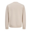 JJBENSON Sweat Crew Neck Moonbeam - espalda