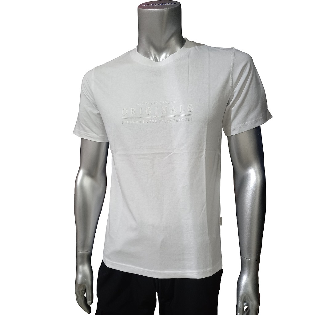 JORCATSKILLS Tee Bright White - con modelo