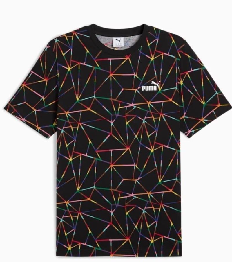 Camiseta PUMA LOVE UNITED AOP TeeLOVE UNITED AOP Tee -  684700 01 Negro