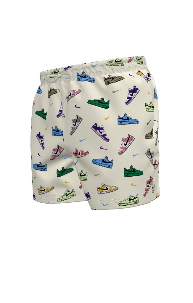 Bañador NIKE VOLLEY SHORT NESSF553 107 Verde - Vista principal