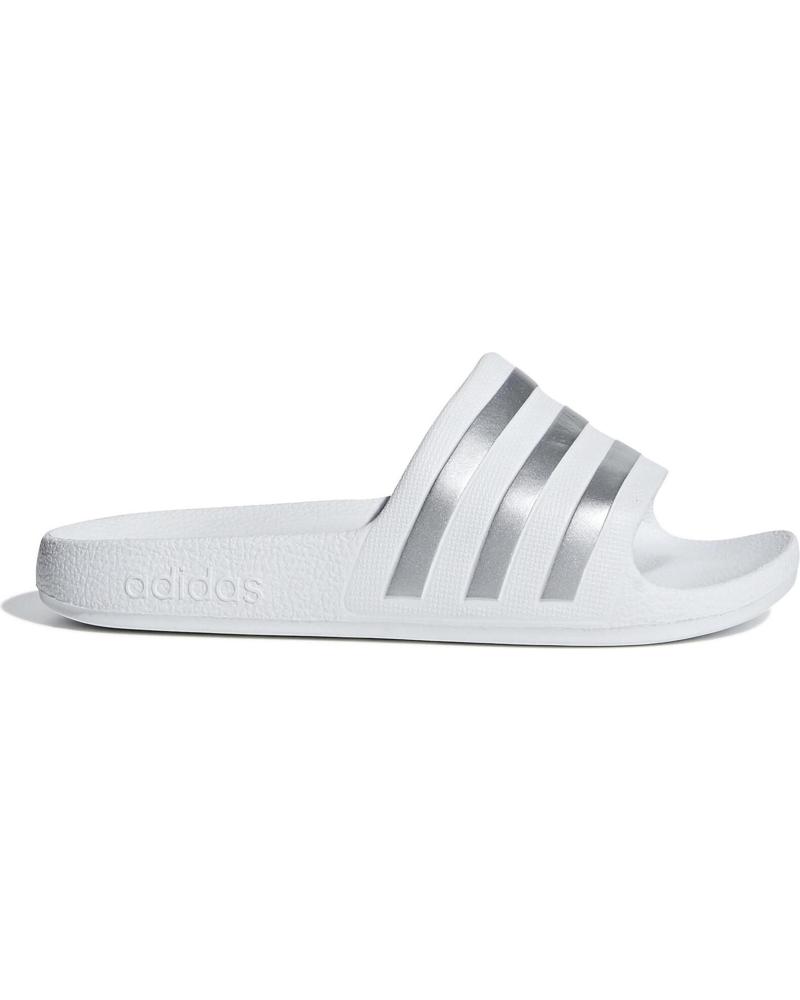 Chancla ADIDAS ADILETTE AQUA K F35555 Blanco