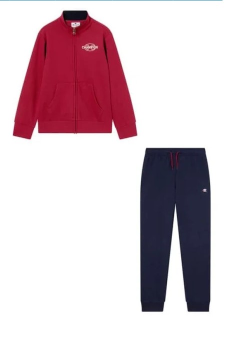 Chándal CHAMPION SWEATSUIT 307261 DIN Granate